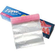 Pungi zip pentru uz casnic, 27 x 28 cm, 15 buc